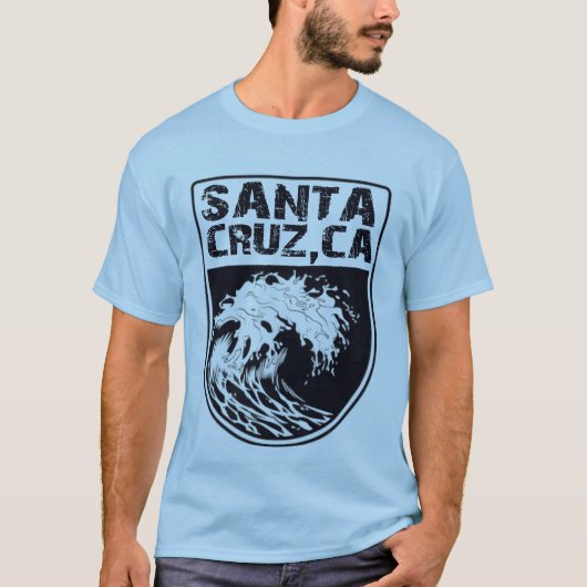 Père Noël Cruz, T-shirt Californie (Devant)