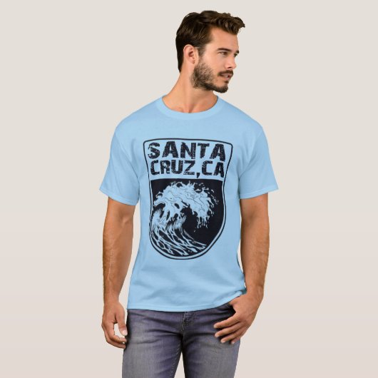 Père Noël Cruz, T-shirt Californie (Devant entier)