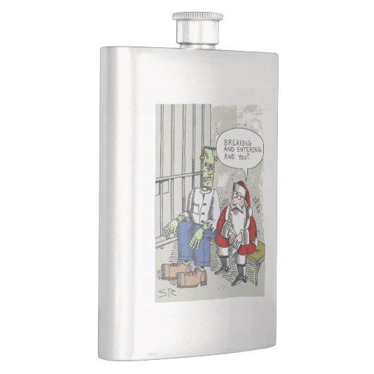 Père Noël dans la fiole en acier inoxydable de pri (Droite)