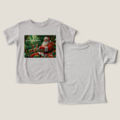 Père Noël dans la jungle - Message personnalisé (Design Recto & Verso)