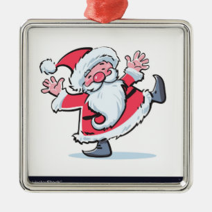 **PÈRE NOËL DANSANT** ORNEMENT DE NOËL
