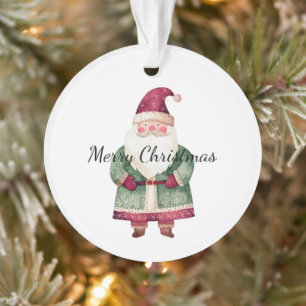 Père Noël de Noël Rouge Vert
