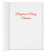 PÈRE NOËL DES GNOMES Salutation de Noël d'hiver (Intérieur (Droit))