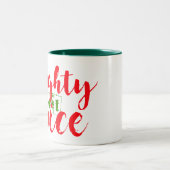 père Noël dit coquin mais joli design de tasse de  (Centre)