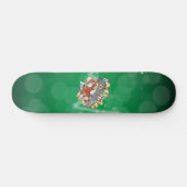 Père Noël en skateboard (Horz)