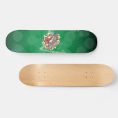 Père Noël en skateboard (Horz)
