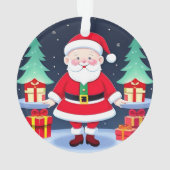 Père Noël et Cadeaux (dos)