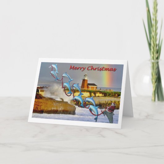 Père Noël et carte de Noël de Santa Cruz de (Devant)