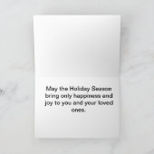 Père Noël et la carte de vacances Rattie (Intérieur)