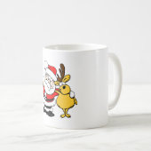 Père Noël et Reindeer Mug (Devant droit)