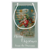 Père Noël et sa machine Extraordinaire à vol Sac c (Dos)