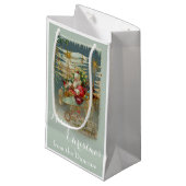 Père Noël et sa machine Extraordinaire à vol Sac c (Devant Angle)