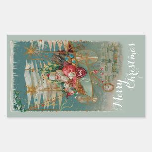 Père Noël et ses autocollants Extraordinaires de l