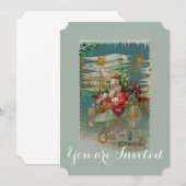 Père Noël et son invitation Extraordinaire à la ma (Devant / Derrière)