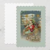 Père Noël et son invitation Extraordinaire à la ma (Devant / Derrière)