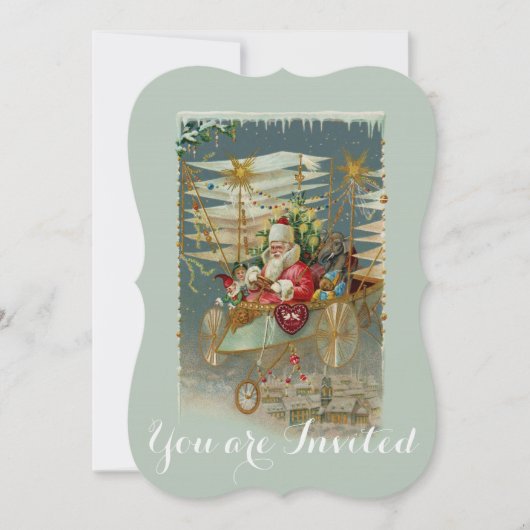 Père Noël et son invitation Extraordinaire à la ma (Devant)