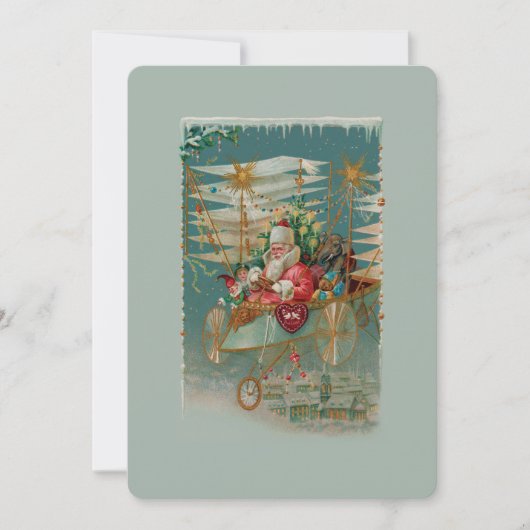 Père Noël et son invitation Extraordinaire à la ma (Devant)