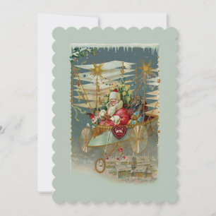 Père Noël et son invitation extraordinaire de