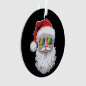 Père Noël Face Gay lunettes de soleil Noël Noël No (devant)