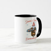 Père Noël Favori Bartender Gnome Mug (Devant droit)