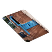 Père Noël Fe New Mexico Blue Door Magnet (Côté Droit)