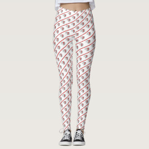 Père Noël Fly Christmas Leggings