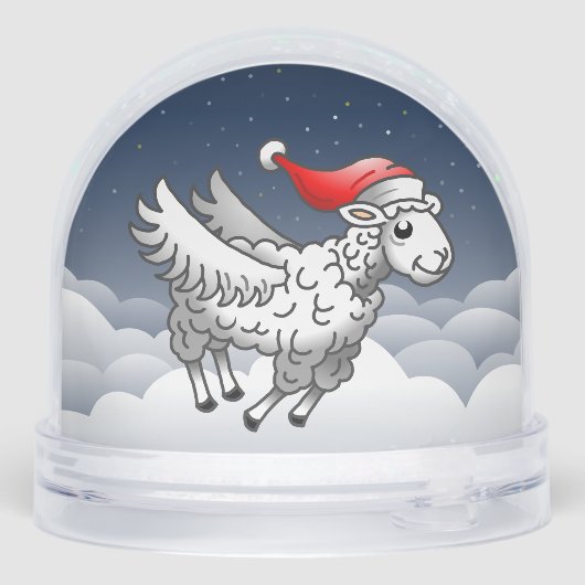 Père Noël Flying Christmas Lamb (Arrière)