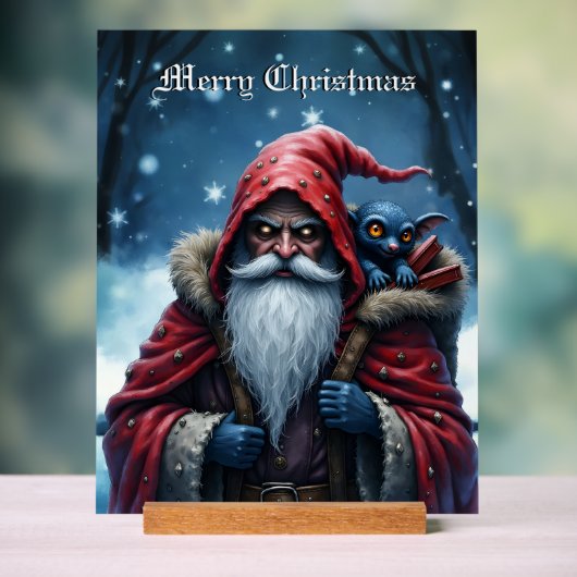 Père Noël Frostbite et son elfe de malice. (Neutre)