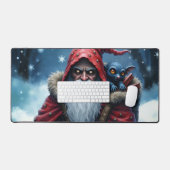 Père Noël Frostbite et son elfe de malice. (Clavier et souris)