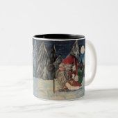 Père Noël Gnome Mug (Devant droit)