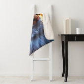 Père Noël Goldendoodle, jolie couverture de chien  (En situation)