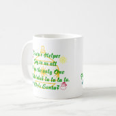 Père Noël Helper Mug (Devant gauche)