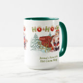 Père Noël Ho-Ho-Ho-Ho Mug Personnalisé (Devant droit)