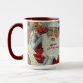 Père Noël Holiday 15 oz Classic Mug Checking It Tw (Gauche)
