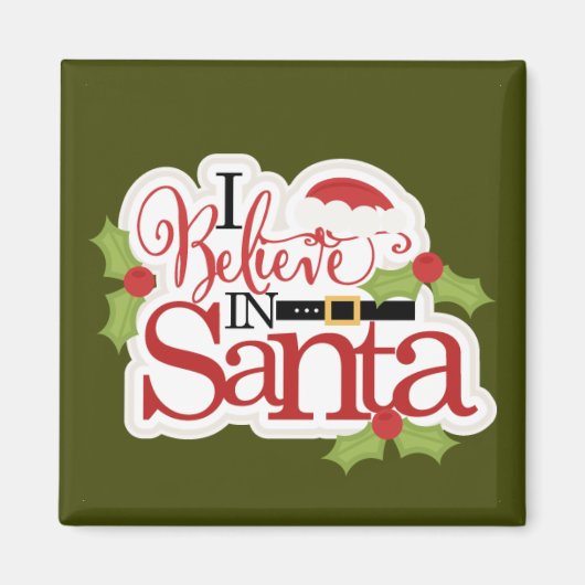 Père Noël Holiday Magnet (Devant)