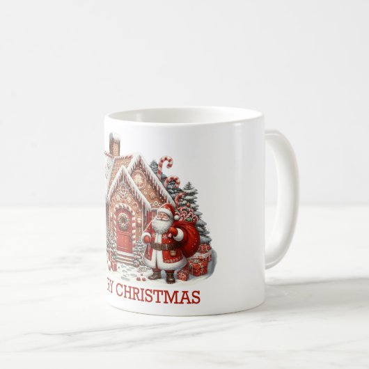 Père Noël House Mug (Devant droit)
