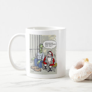 père Noël In Jail tasse