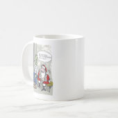 Père Noël In Jail tasse (Devant gauche)