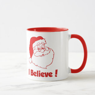 Père Noël Je crois que Noël Mug