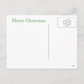 Père Noël ! Je le connais ! Carte postale (Dos)