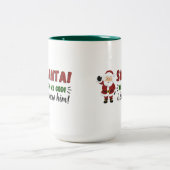 PÈRE NOËL ! JE LE CONNAIS ! Mug (Centre)