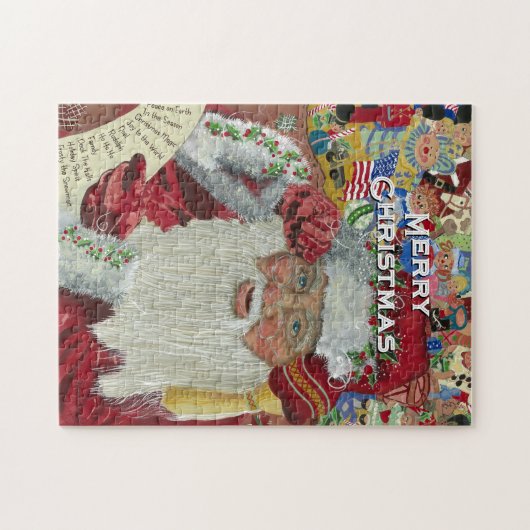 Père Noël Jigsaw Puzzle "Checking It Twice" 252 pi (Horizontal)