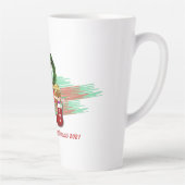 Père Noël Joy Sock Latte Mug de Noël (Droite)
