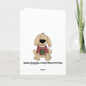 Père Noël Joyeuse carte de Noël par SRF (Dos)