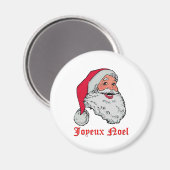 Père Noël Joyeux Noel Magnets (Recto/Verso)