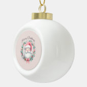 Père Noël Joyeux ornement de Noël (Droite)