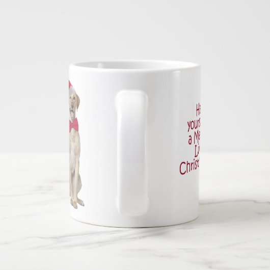 Père Noël Lab Jumbo Mug (Dos)