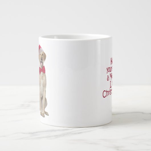 Père Noël Lab Jumbo Mug (Devant)