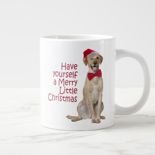 Père Noël Lab Jumbo Mug (Droite)