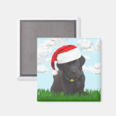Père Noël Lab Magnet (Recto/Verso)